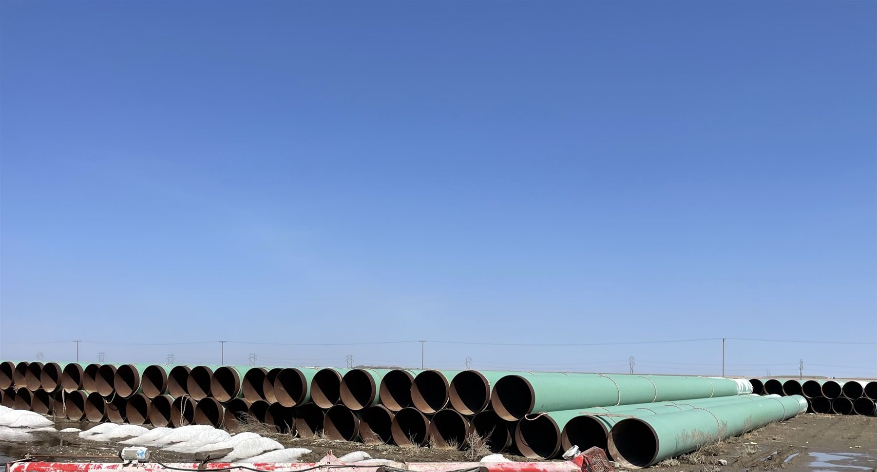 Surplus line pipe bought by Gold Star Metals